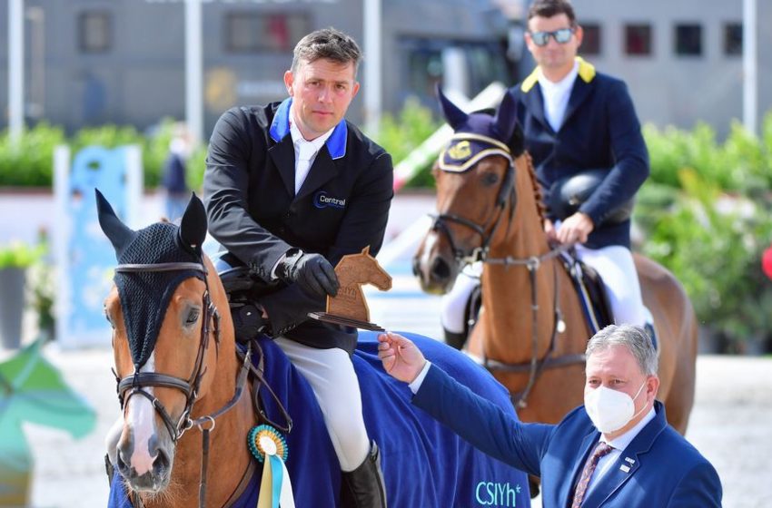  Krucsó Szabolcs Vroom De La Pomme Z-je a legjobb fiatal ló a Gróf Széchenyi István Emlékversenyen